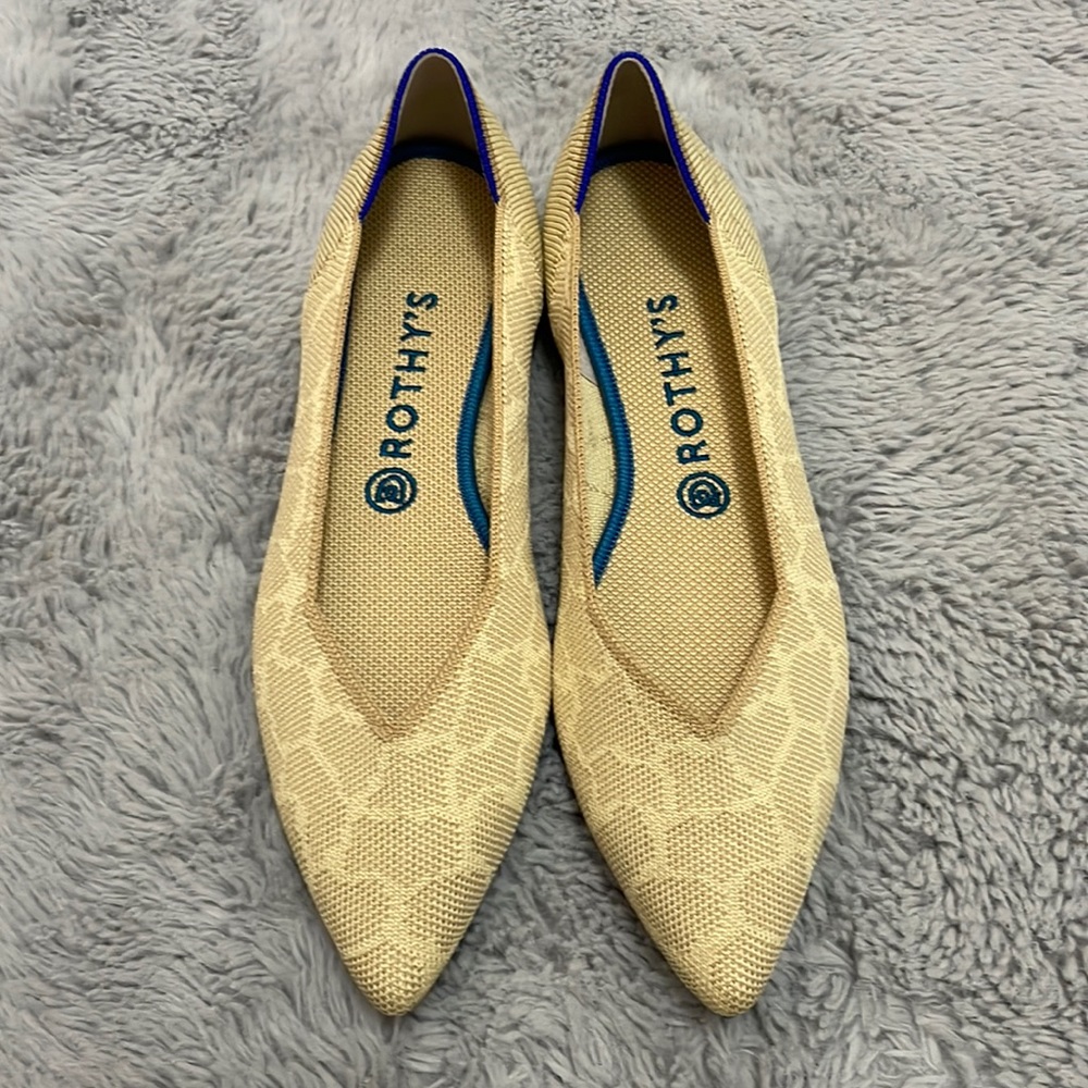 ROTHY’S The Point Collection Women’s Shoe, Size 9.5